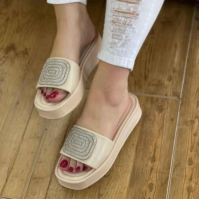 صندل لژدار نگینی